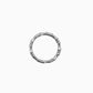 Banu Ring silver on white background